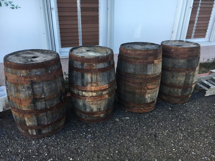 Cruzan Rum Barrels