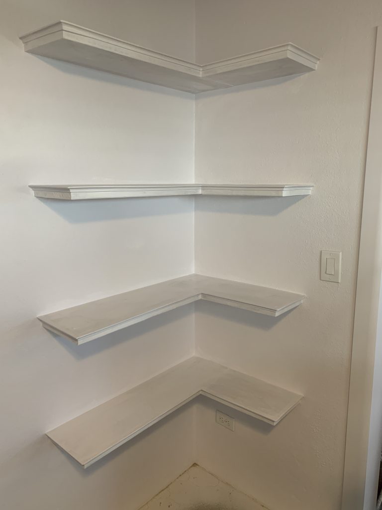 Painting Shelves